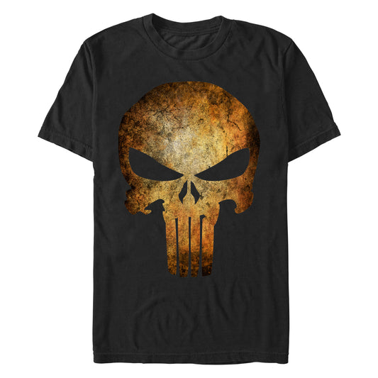 Men's Marvel Punisher Real Skull T-Shirt