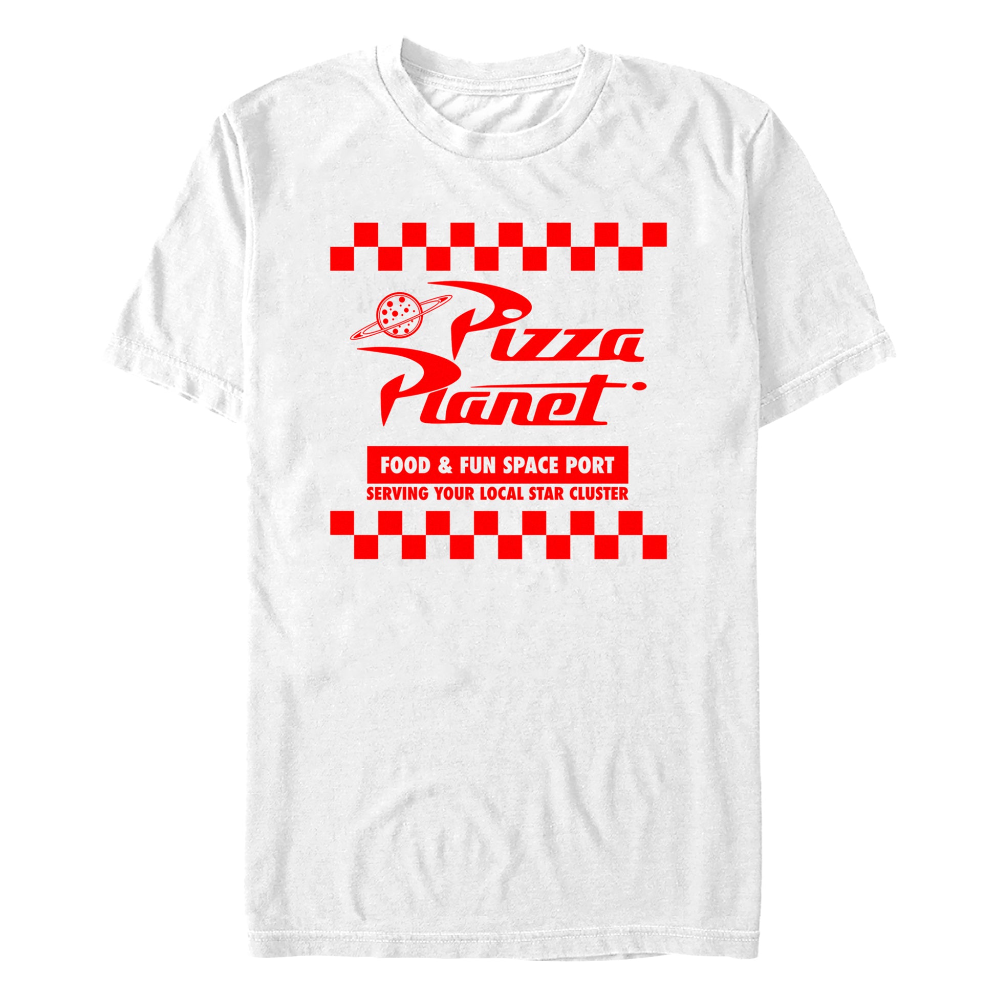 Men's Disney Pizza Planet Box T-Shirt