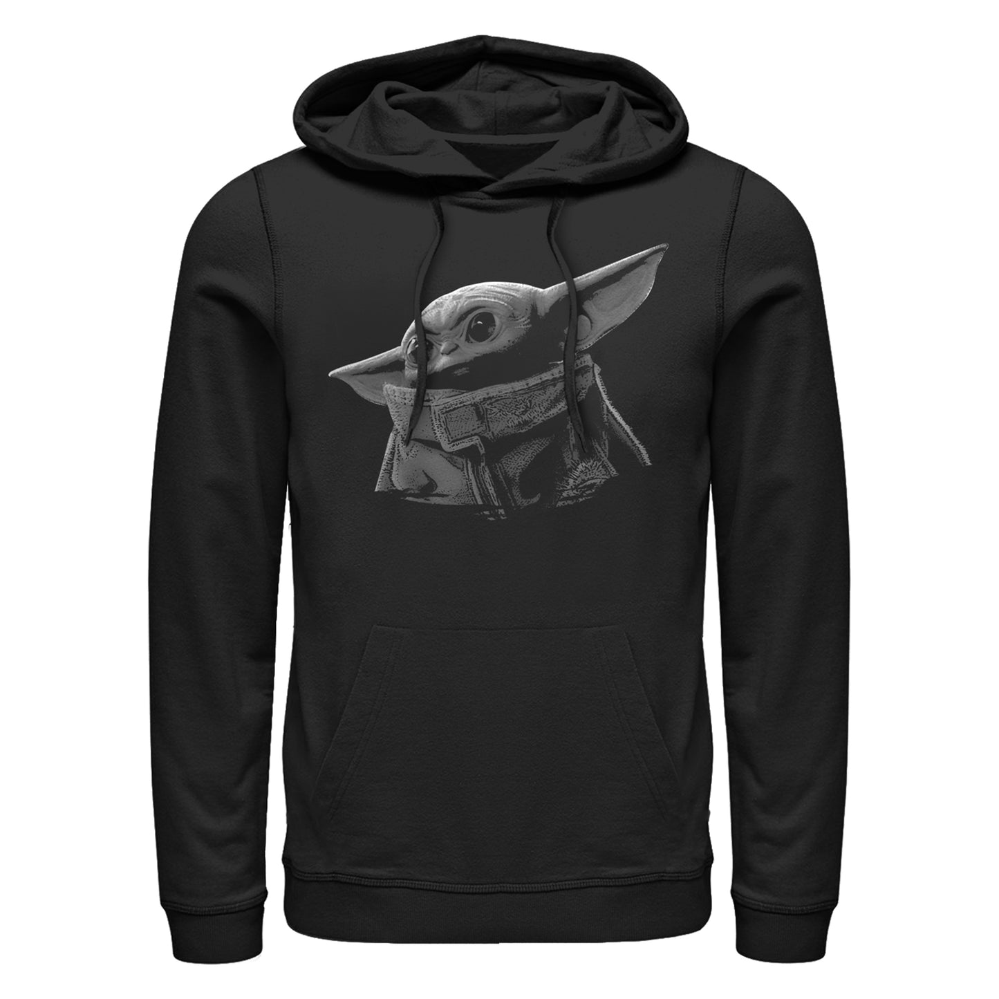 Men's Star Wars Green Grey Lightweight Hoodie Baby Yoda