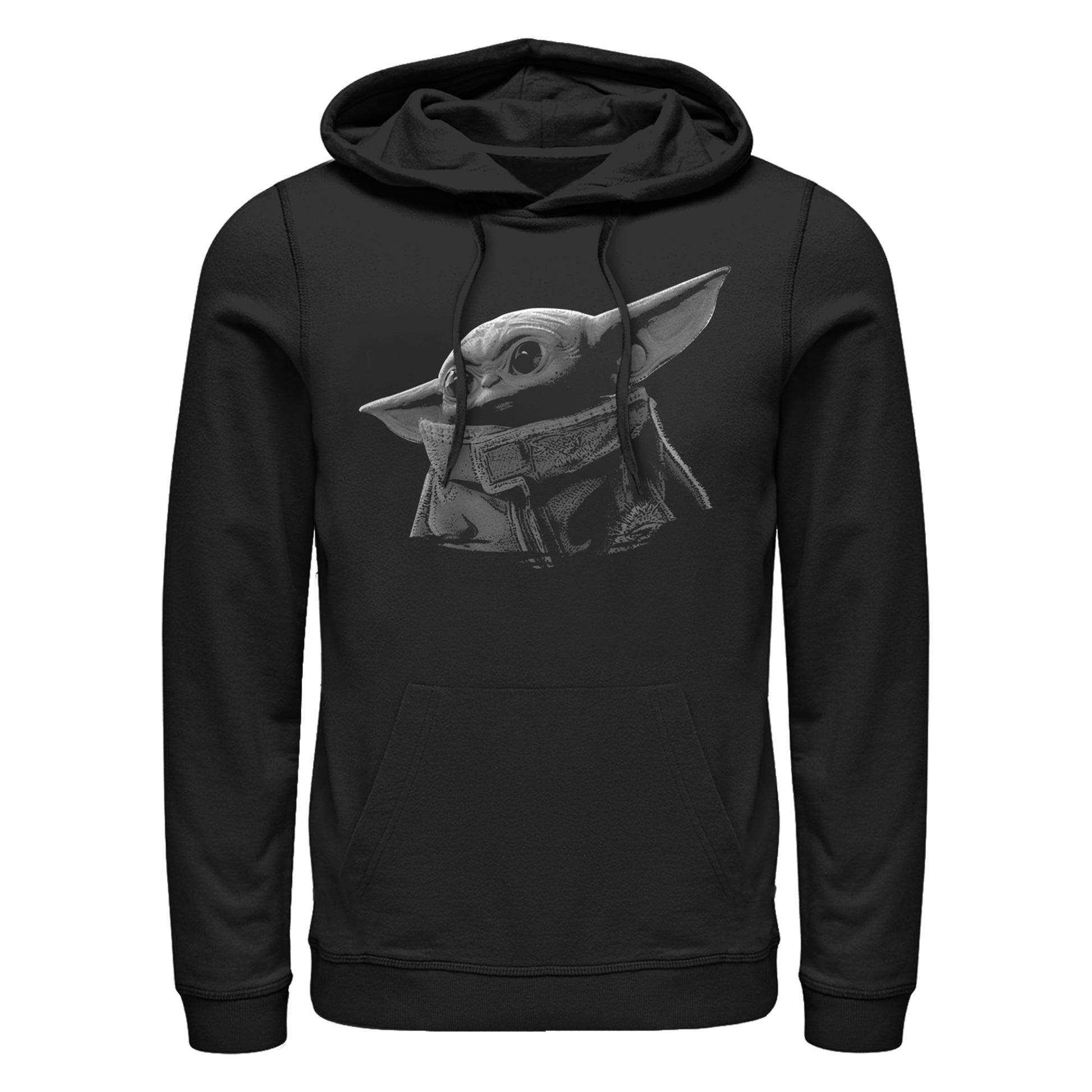Men's Star Wars Green Grey Lightweight Hoodie Baby Yoda