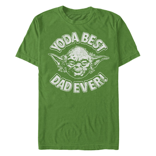 Men's Star Wars Yoda Best Dad T-Shirt
